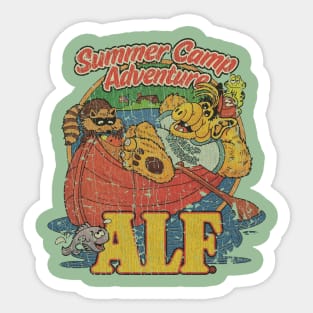 Summer Camp Adventure Sticker